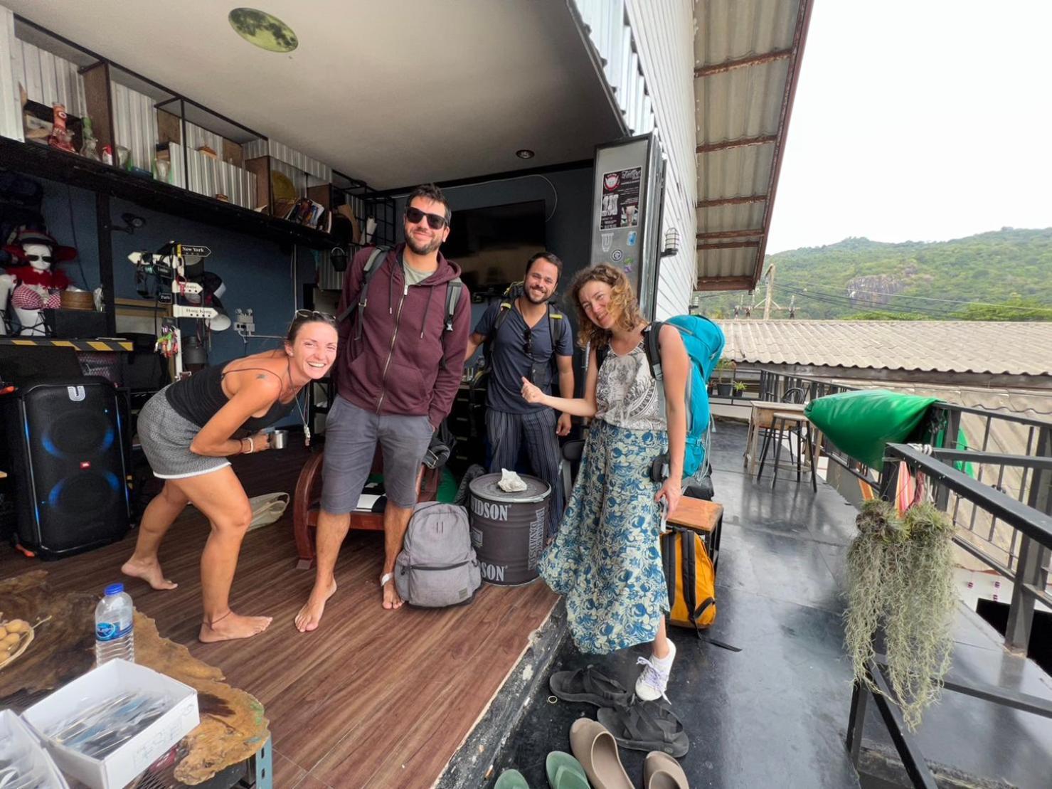 האד רין U Hostel Koh Phangan מראה חיצוני תמונה